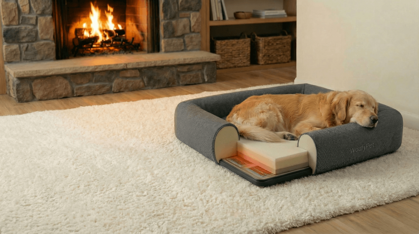 WoafyPet Bed comfort background